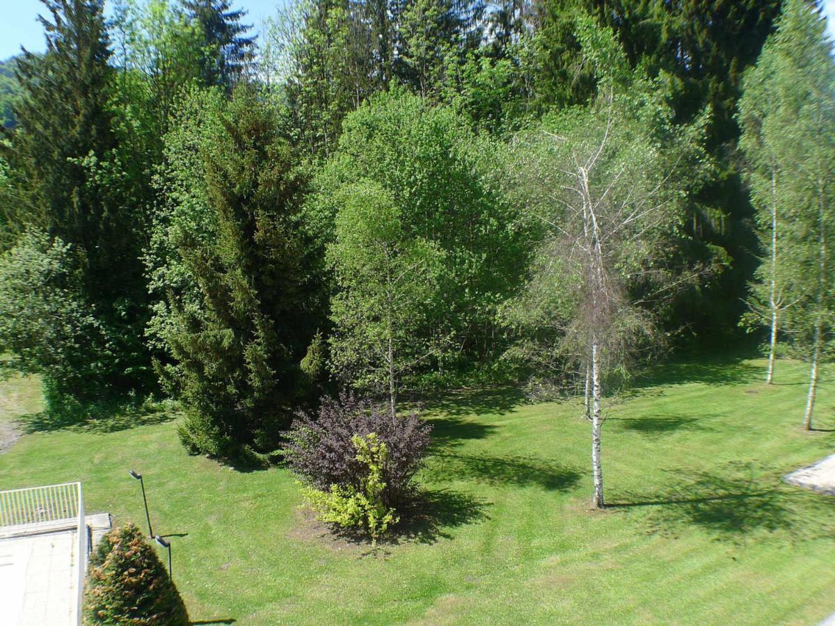 Studio Mansarde Avec Balcon, Piscine Et Parking Souterrain A Samoens - Fr-1-629-92 Exteriör bild